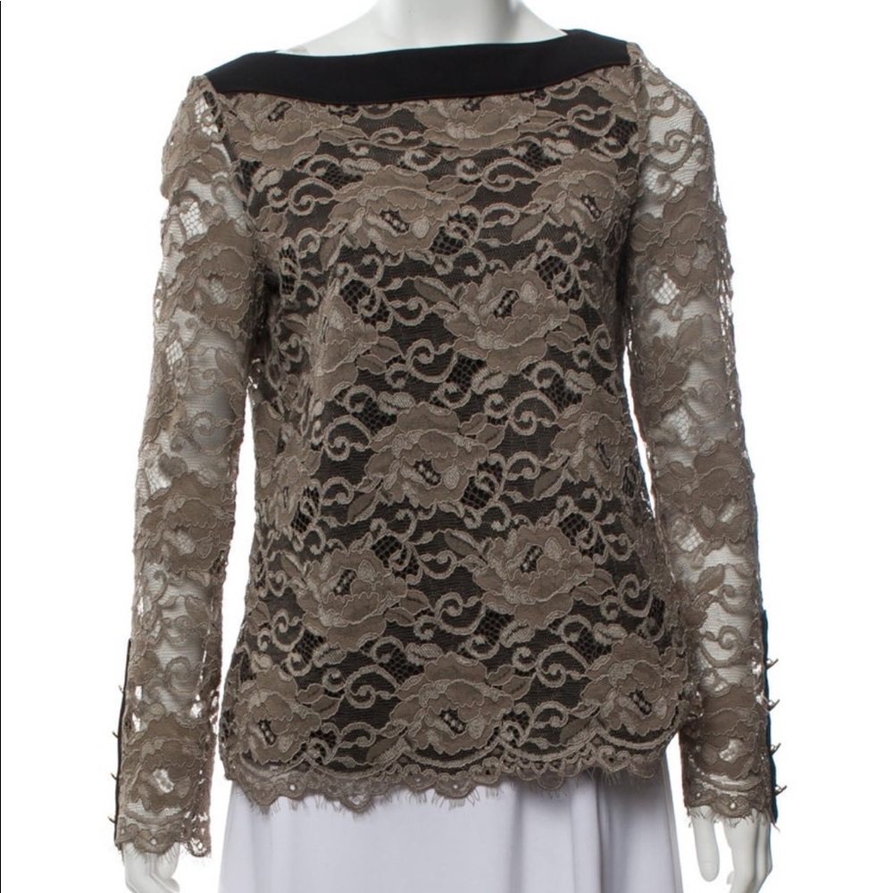 Tory Burch Lace Pattern Top